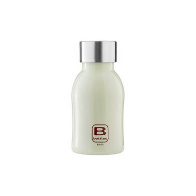 B Bottles Twin – Hellgrün – 250 ml – Doppelwandige Thermoflasche aus 18/10 Edelstahl